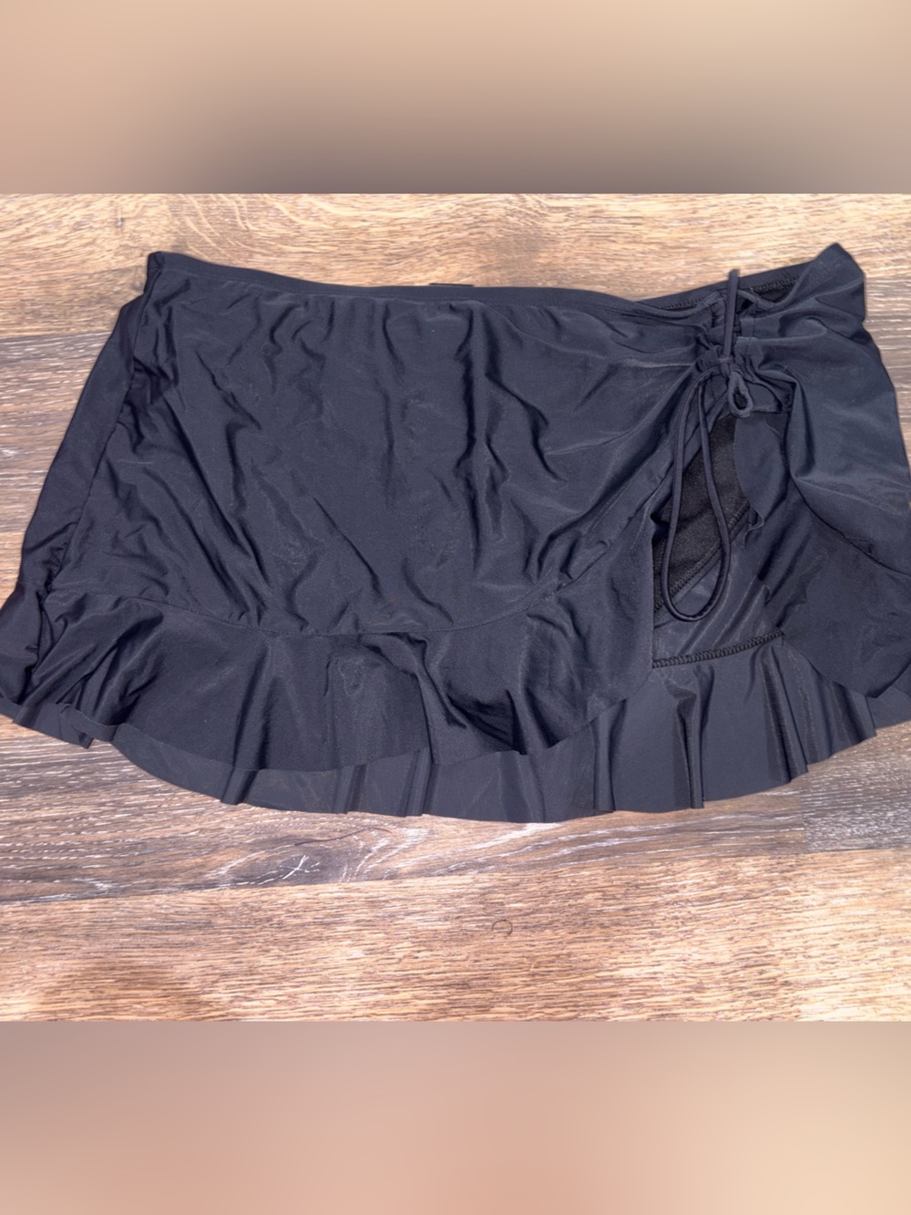 croft & barrow Black Swim Skirt